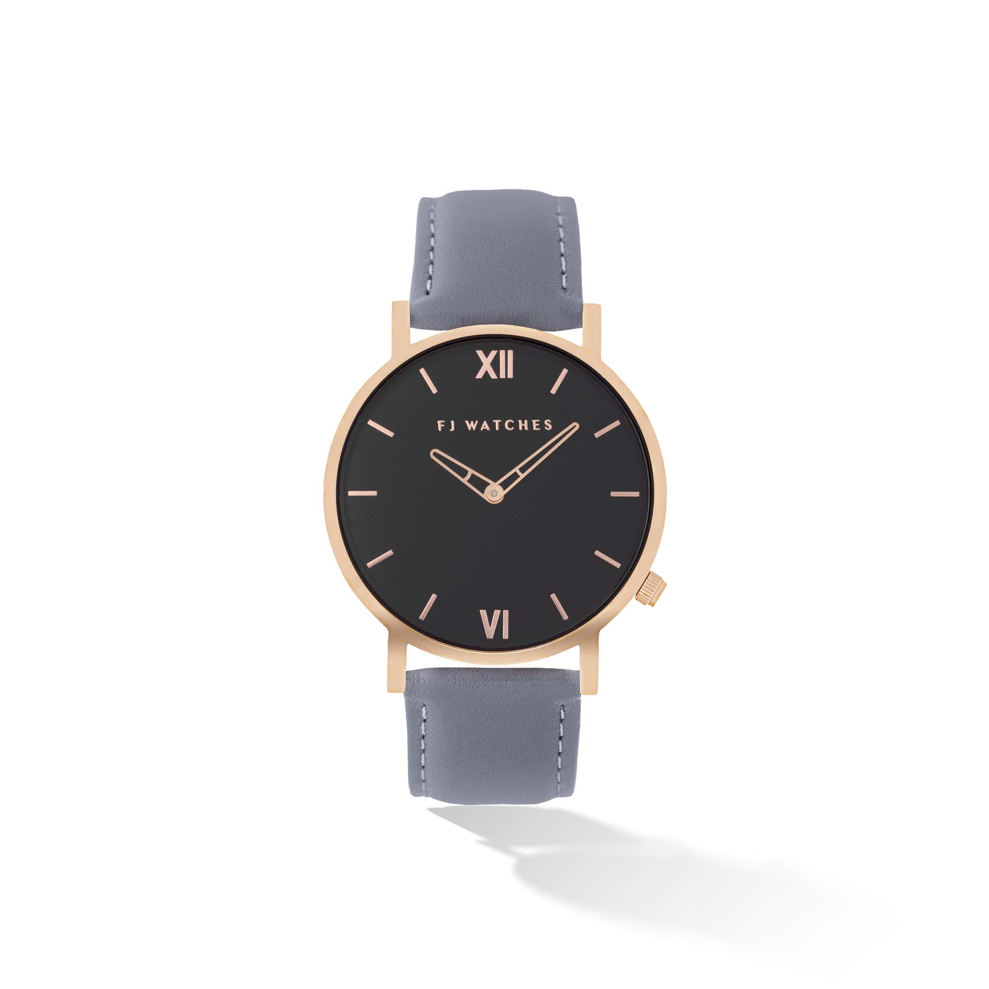 Discover Golden moon, a 36 mm women's watch from Five Jwlry with a black and rose gold dial. This one can be paired with a wide variety of leather colors, such as black, white, pink, red, blue, gray, tan, brown and beige!