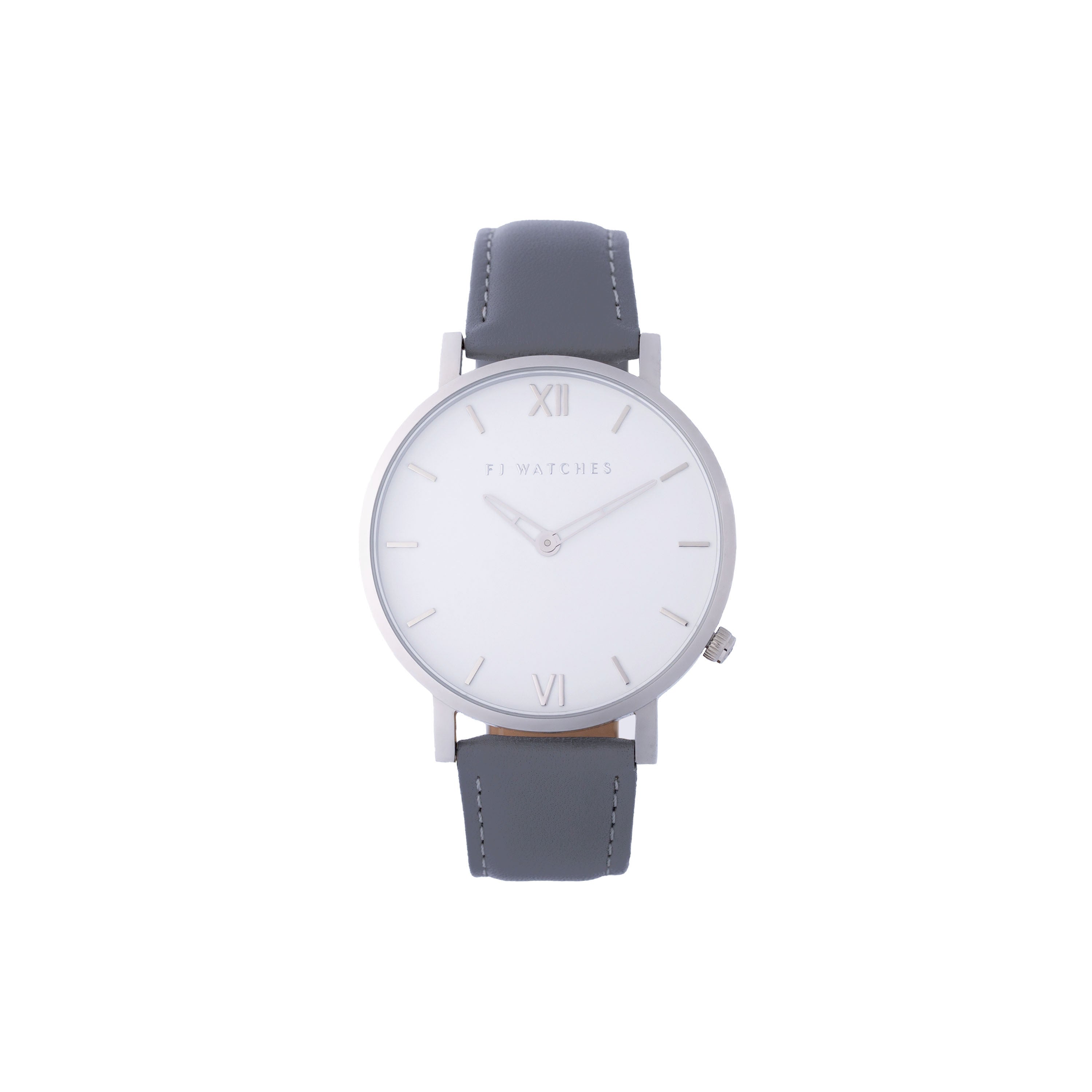 Discover Silver sun, a 42mm men's watch from Five Jwlry with a white and silver dial. This one can be paired with a wide variety of leather colors, such as black, red, navy blue, gray, tan, brown and olive green!