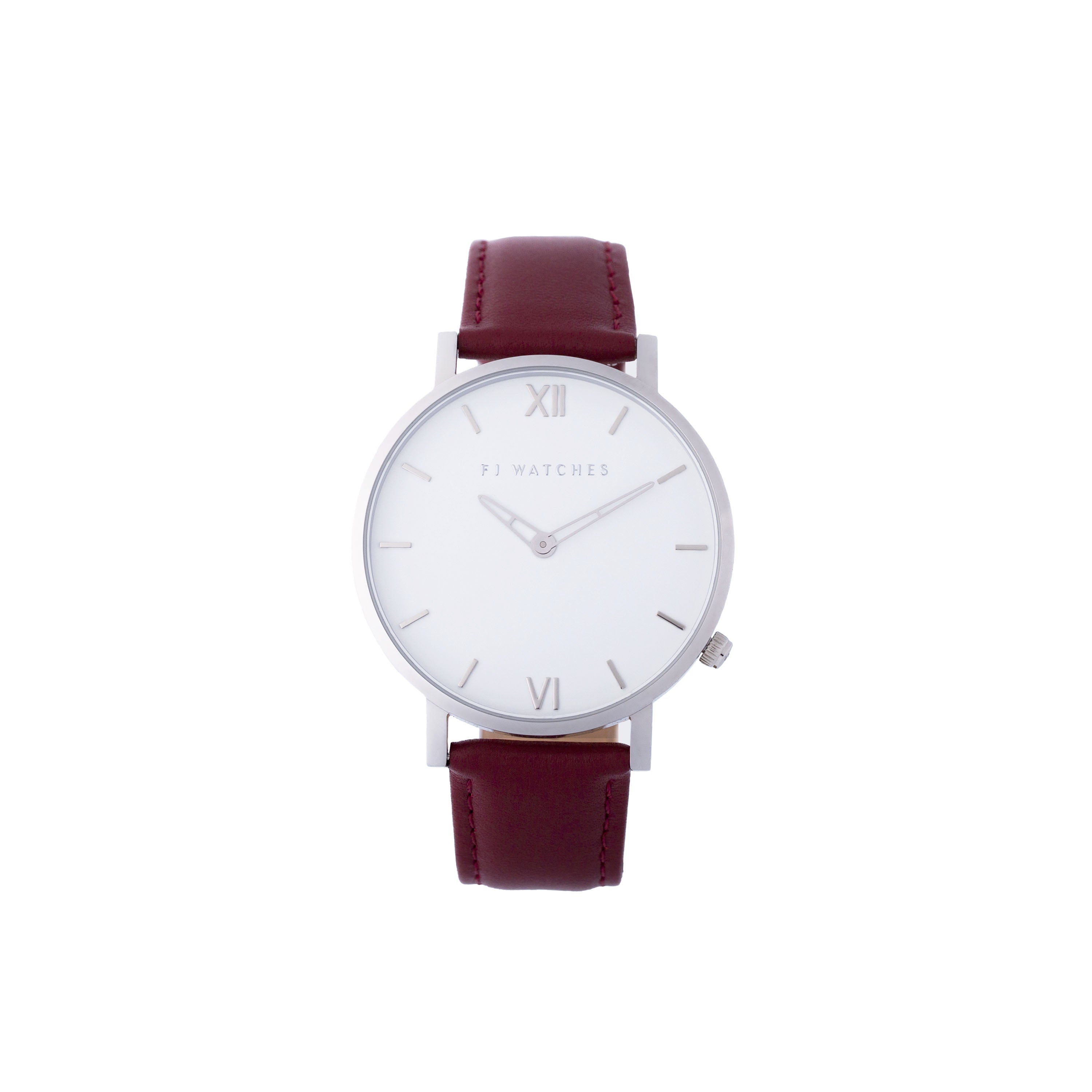 Discover Silver sun, a 36mm women's watch from Five Jwlry with a white and silver dial. This one can be paired with a wide variety of leather colors, such as black, white, pink, red, blue, gray, tan, brown and beige!